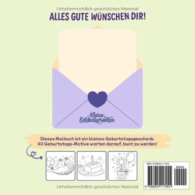 Mit Glückwunschkarte